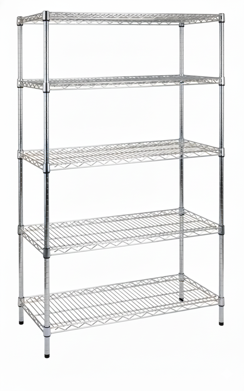 Commercial Grade Wire Shelving